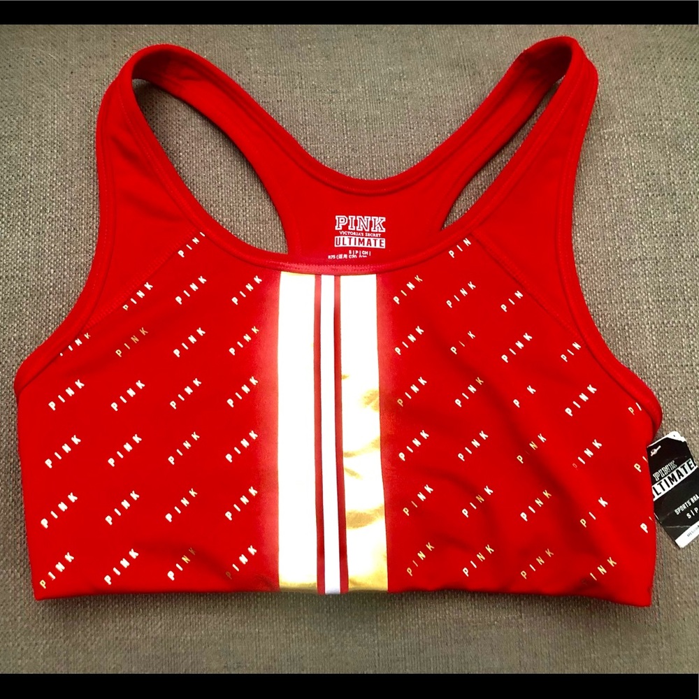 Victoria’s Secret Pink Ultimate Sports Bra, medium support